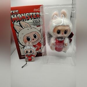 LIMITED EDITION Popmart's Coca-Cola Monsters Labubu *Confirmed Happy Factor*